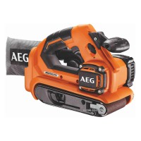 Стрічкова дискова шліфувальна машина AEG BHBS18-75BL-0,18 Li-Ion 457 x 75 мм (БЕЗ АКУМУЛЯТОРА) (4935459582)