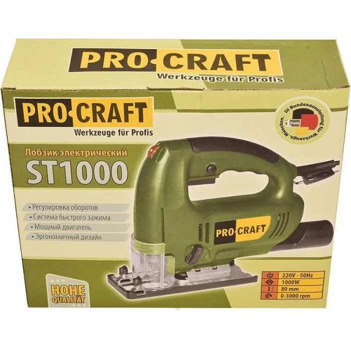 Лобзик PROCRAFT ST-1000 Лобзик PROCRAFT ST-1000
