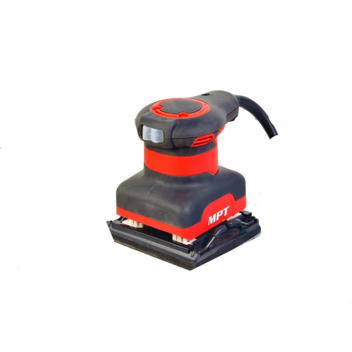 Машина плоскошліфувальна MPT MPS2403, 240 Вт, 110*110 мм, 14000 об/хв, доп. щітки