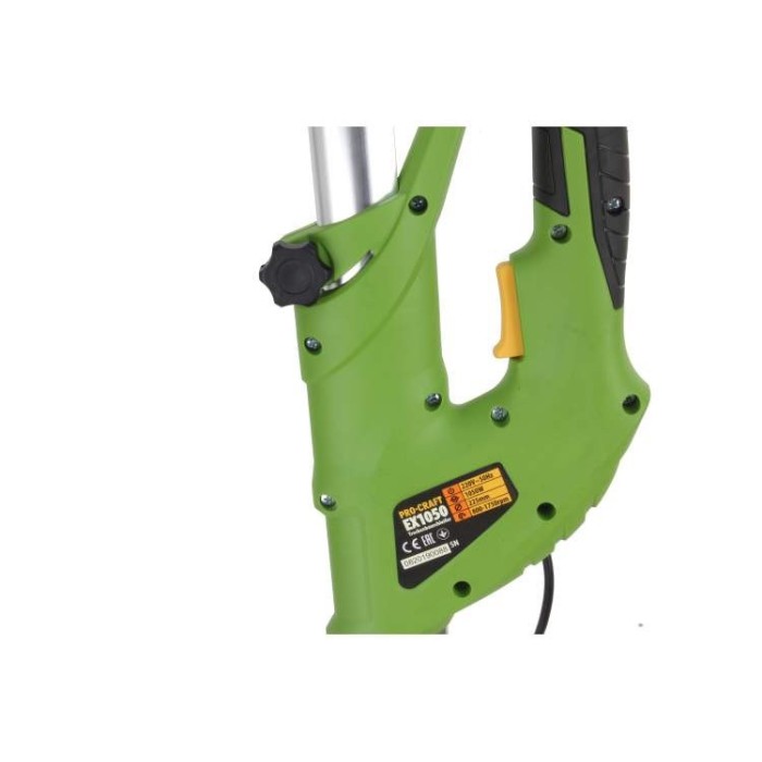 Машина шліфувальна PROCRAFT EX-1050 для стін і стелі, 1050 Вт, 800-1700 об/хв, пилосос, LED підсвічування