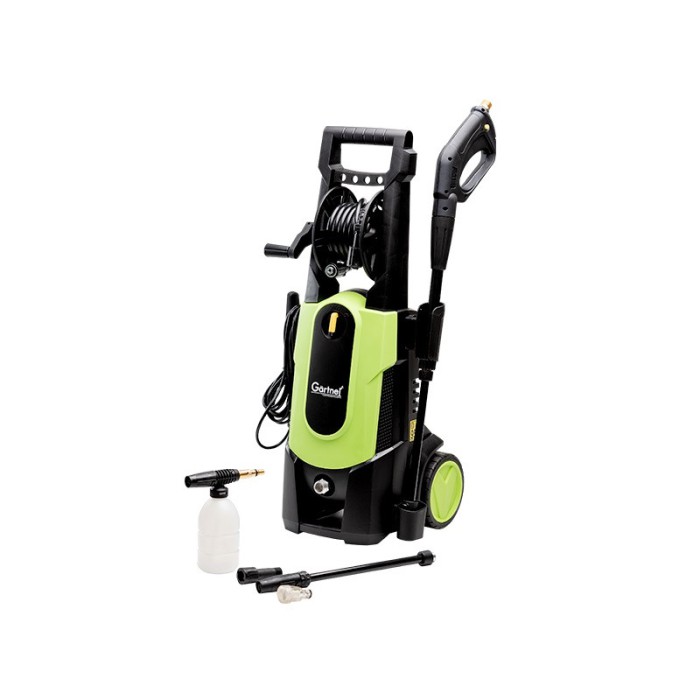 Мийка високого тиску Gärtner PWB-2050 T, 2000 Вт, 150 бар, витрата води 360 л/год, функція автостоп