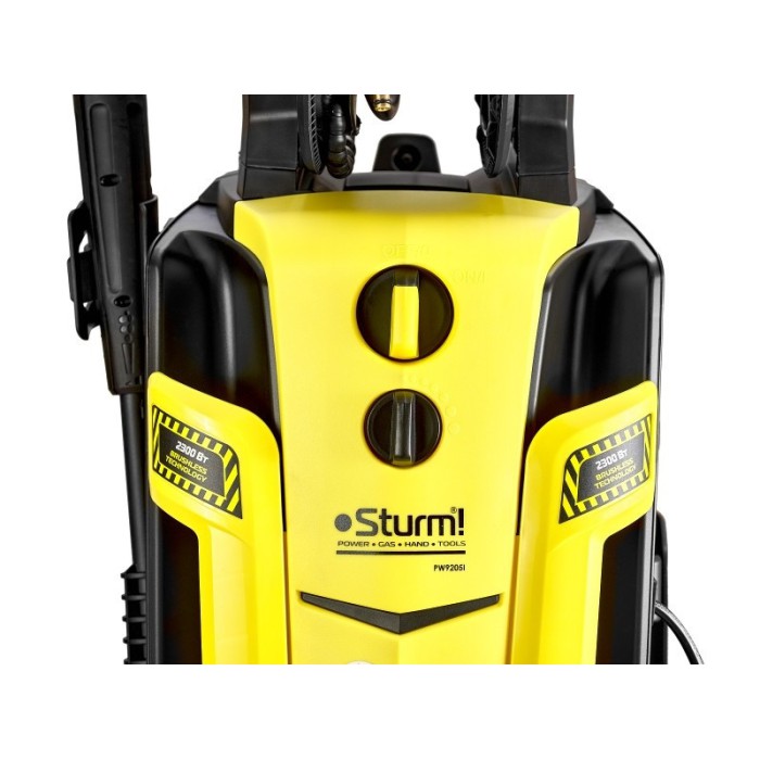 Мийка високого тиску Sturm PW9205I, індукційний мотор, 2300 Вт, 160 бар, 423 л/годину, шланг 5 м