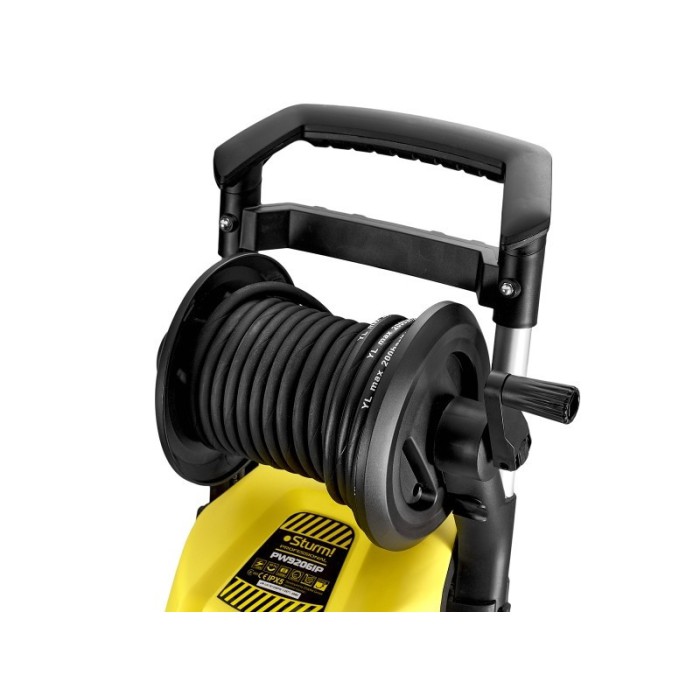 Мийка високого тиску Sturm PW9206IP, індукційний мотор, 3300 Вт, 190 бар, 552 л/годину, шланг 8 м