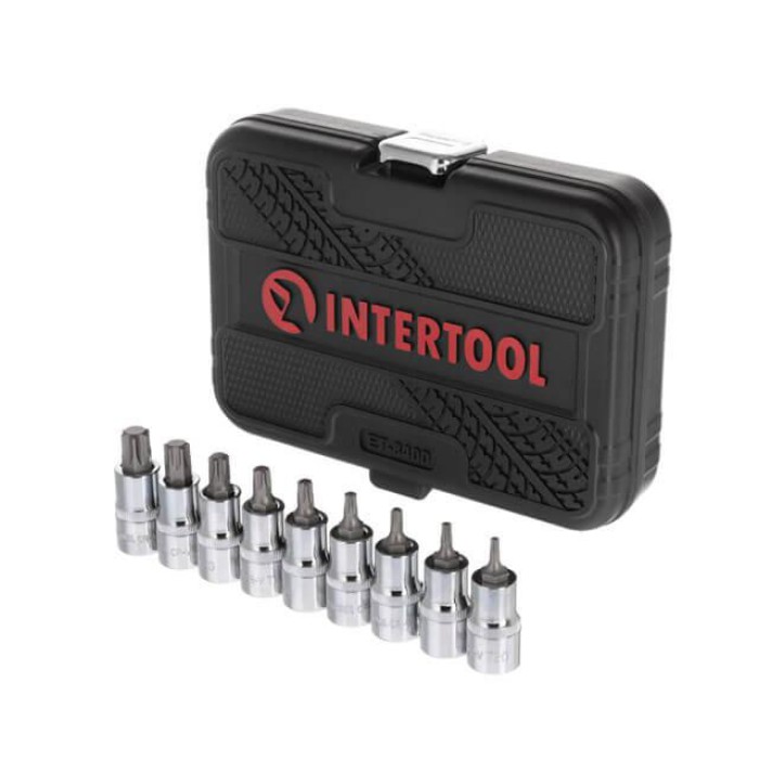 Набір біт INTERTOOL ET-8400, TORX 1/2