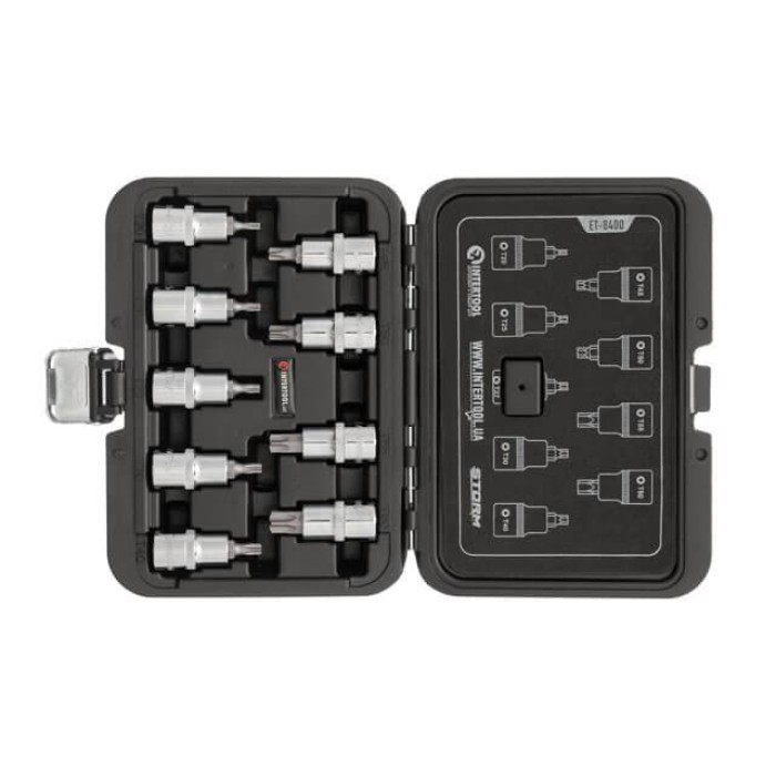 Набір біт INTERTOOL ET-8400, TORX 1/2