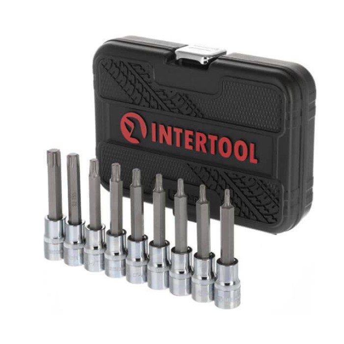 Набір біт INTERTOOL ET-8401, TORX 1/2