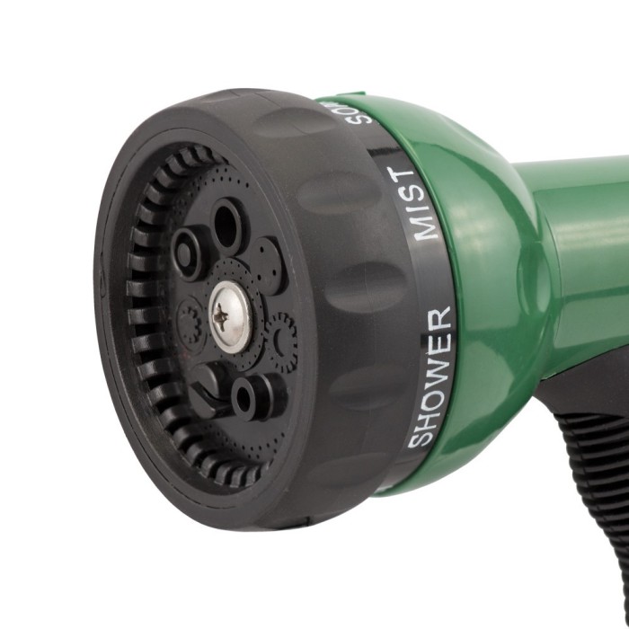 Набір для поливання: пістолет-розпилювач 7-режимний 2 конектори + адаптер (ABS+TPR) GRAD (5012505)