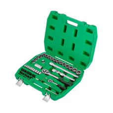 Набір інструменту INTERTOOL ET-6072SP, 72ед, 1/2" і 1/4", Cr-V