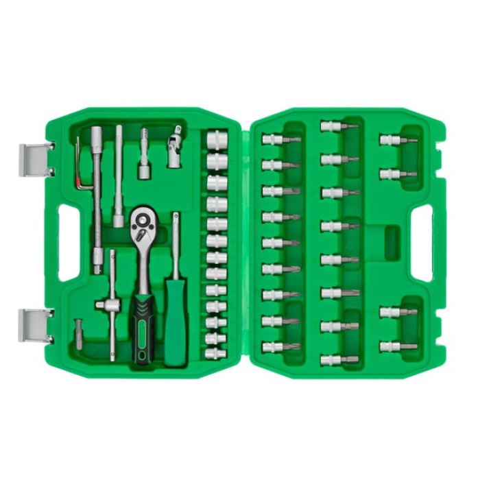 Набір інструментів INTERTOOL ET-6046SP 46шт, 1/4