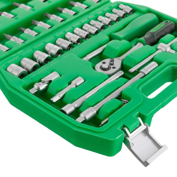 Набір інструментів INTERTOOL ET-6046SP 46шт, 1/4