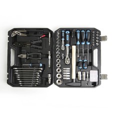 Набір насадок і інструментів CrV ¼, ½ ( 90Т) (100 шт) APRO 251400 Набір насадок і інструментів CrV ¼, ½ ( 90Т) (100 шт) APRO 251400