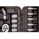 Набор насадок торцевых MasterTool 78-2047 PROFI, CrV 1/4”  4-14 мм,трещотка 72Т, 46 шт, кейс