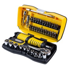 Набір насадок торцевих і біти 1/4" 39 шт CrV SIGMA (6003571) Набір насадок торцевих і біти 1/4" 39 шт CrV SIGMA (6003571)