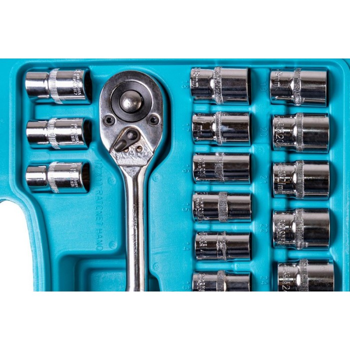 Набір насадок торцевих ТИТУЛ 78-6032 (CrV 1/2