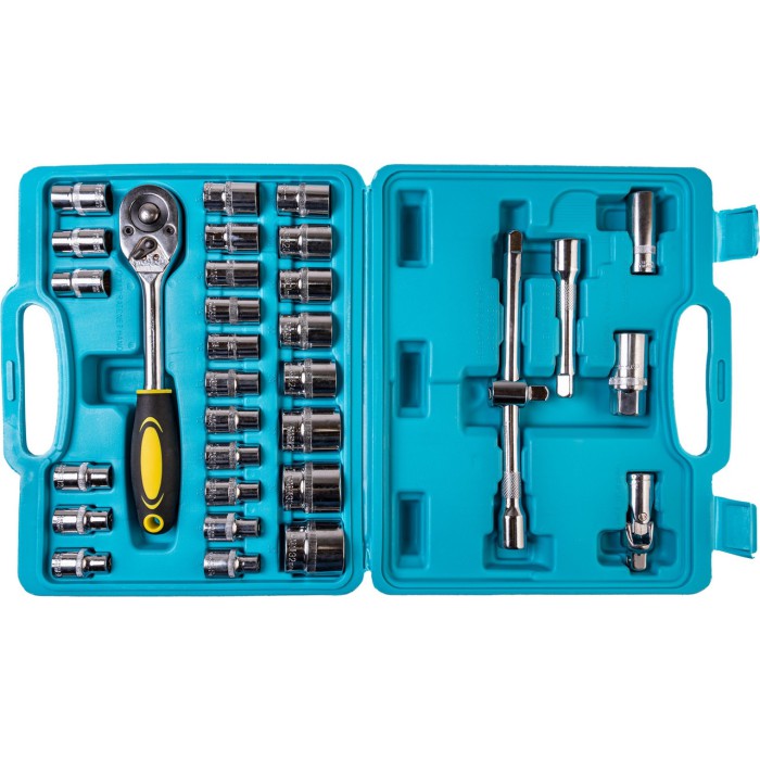 Набір насадок торцевих ТИТУЛ 78-6032 (CrV 1/2