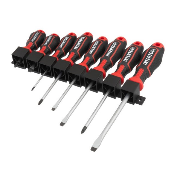 Набір викруток 8 од. INTERTOOL VT-3438