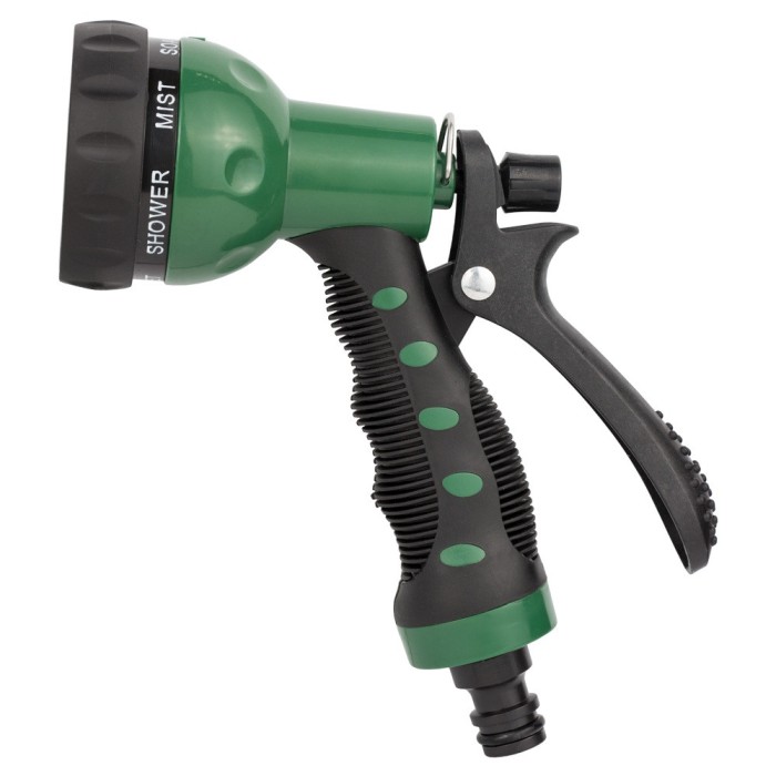 Набір поливальний: шланг спіральний 15 м + пістолет-розпилювач 7-режимний GRAD (5019075)