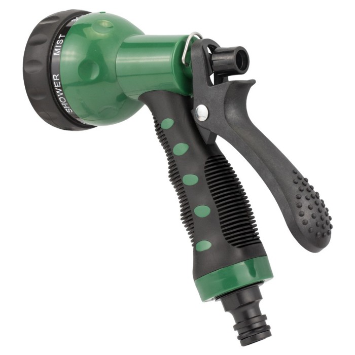 Набір поливальний: шланг спіральний 15 м + пістолет-розпилювач 7-режимний GRAD (5019075)