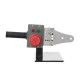Паяльник для пластиковых труб INTERTOOL RT-2110, 850 Вт, 0-300°C, насадки 20-32 мм, металлический кейс