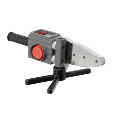 Паяльник для пластикових труб INTERTOOL RT-2112, 850/1850 Вт, 0-300°C, насадки 20-63 мм, металевий кейс