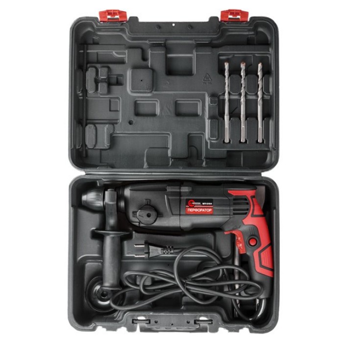 Перфоратор INTERTOOL WT-0154, 850 Вт, 3 режими, 2.5 Дж, 0-1100 об/хв, 0-5100 уд/хв