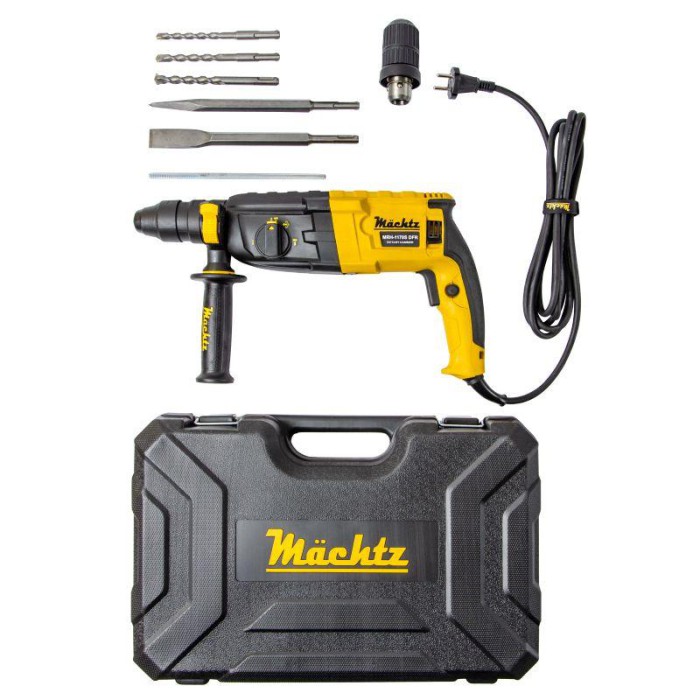 Перфоратор Mächtz MRH-1170S DFR(1170 Вт, 3,4 Дж, DFR-патрон)