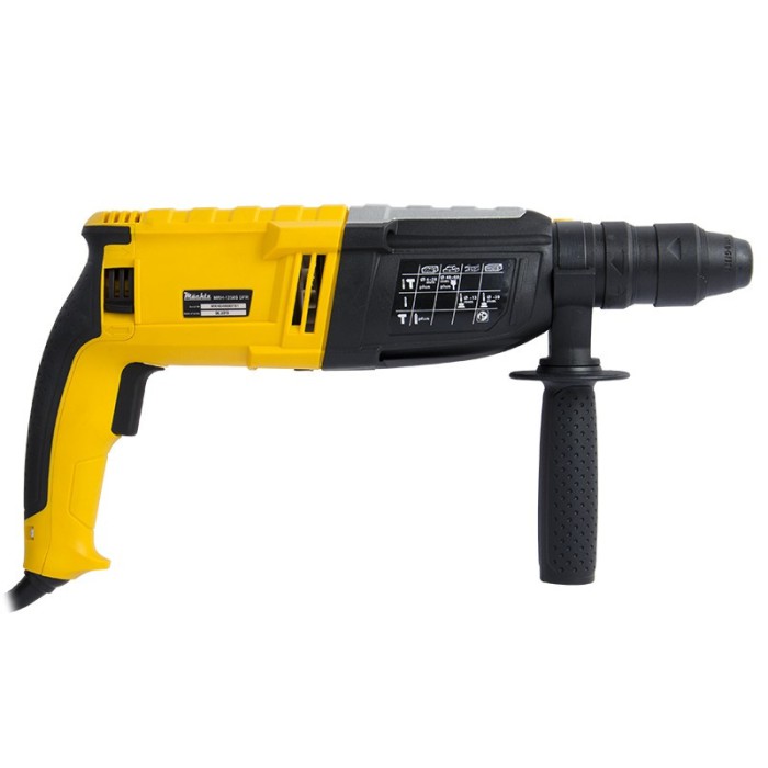 Перфоратор Machtz MRH-1250S DFR, SDS-plus, 1250 Вт, 1300 об/хв, 4800 уд/хв, 3.8 Дж, змінний патрон DFR