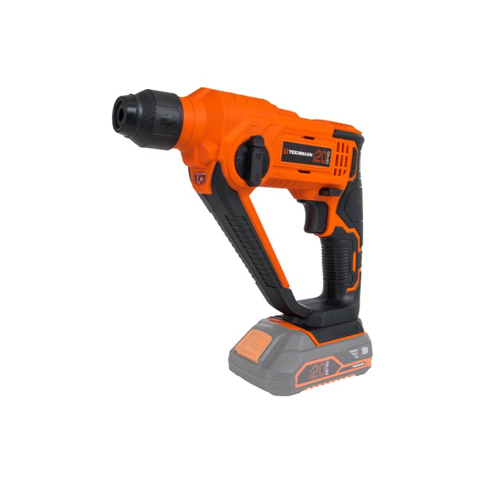 Перфоратор акумуляторний Tekhmann TRH-15/i20, 20, Li-ion, без акк., SDS-plus, 900 об/хв, 1.5 Дж, кейс
