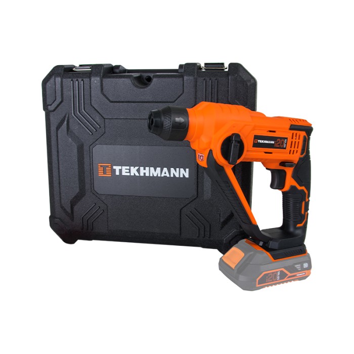 Перфоратор акумуляторний Tekhmann TRH-15/i20, 20, Li-ion, без акк., SDS-plus, 900 об/хв, 1.5 Дж, кейс