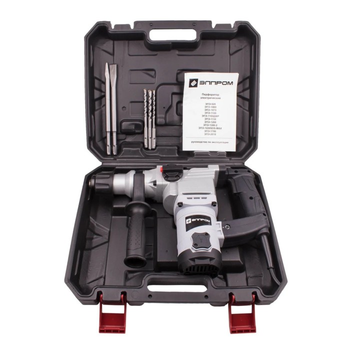 Перфоратор (відбійник) Елпром ЕПЕ-1300-2, SDS plus, 1300 Вт, 870 об/хв, 4000 уд/хв, 4 Дж, 2 режими, кейс