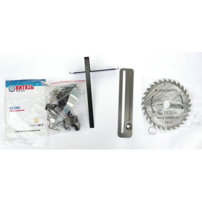 Пила дискова Витязь ПД-3100 (диск 200 мм, можливість стаціонарного кріплення) Пила дискова Витязь ПД-3100 (диск 200 мм, можливість стаціонарного кріплення)