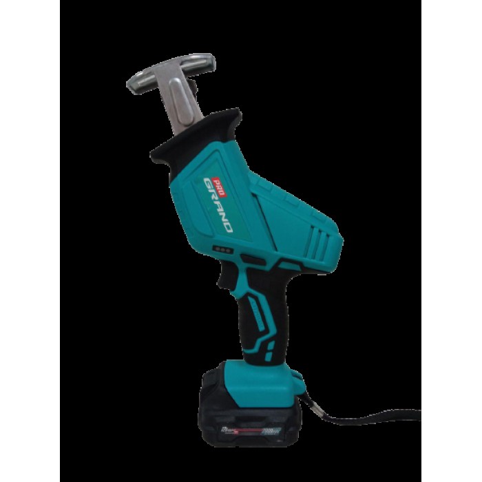 Пила шабельна (електроножовка) акумуляторна Grand ПС-12 Li, 12 В, 2 А/ч, 2 акк., кейс, 0-3000 хід/хв