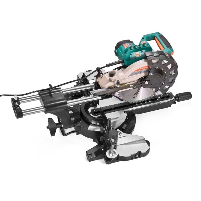 Пила торцювальна з протяжкою Sturm MS5525WM 2200 Вт, 255 мм (двошвидкісна)