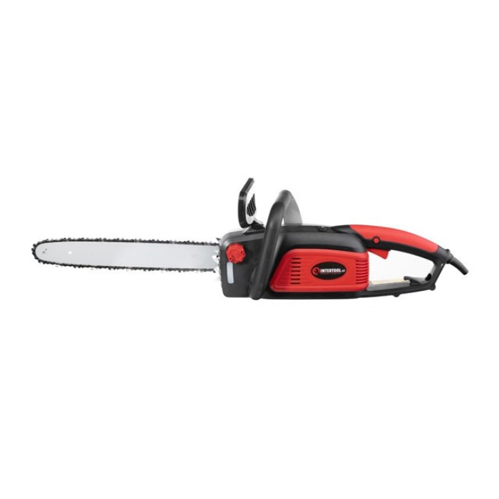 Пила ланцюгова електрична INTERTOOL WT-0625, 2400Вт, шина 40см, плавний пуск, SDS-система натягування ланцюга