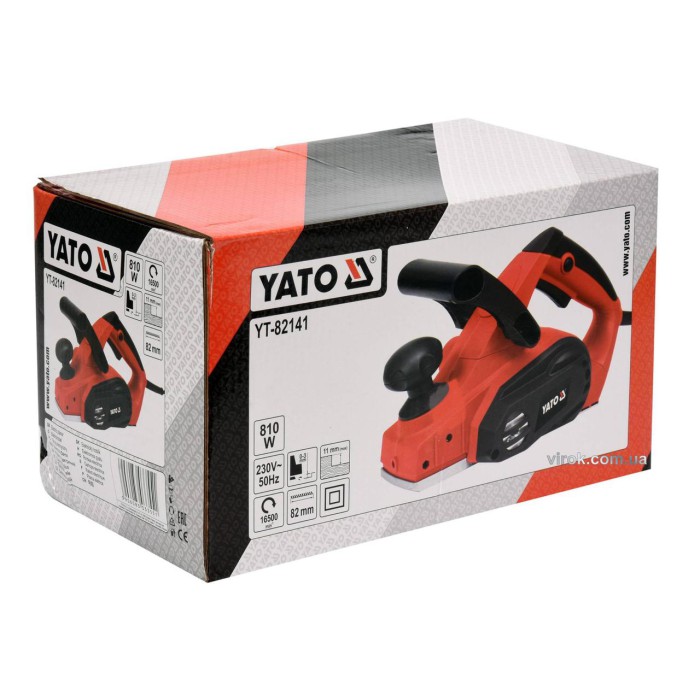 Рубанок сетевой YATO YT-82141  810 Вт