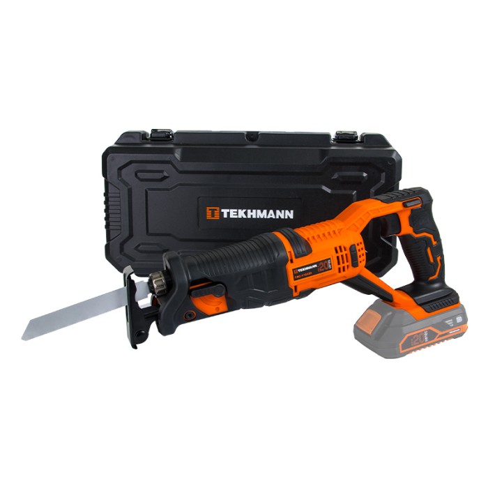 Сабельная пила аккумуляторная (электроножовка) Tekhmann TRC-115/i20, 20 В, маятниковый ход, кейс