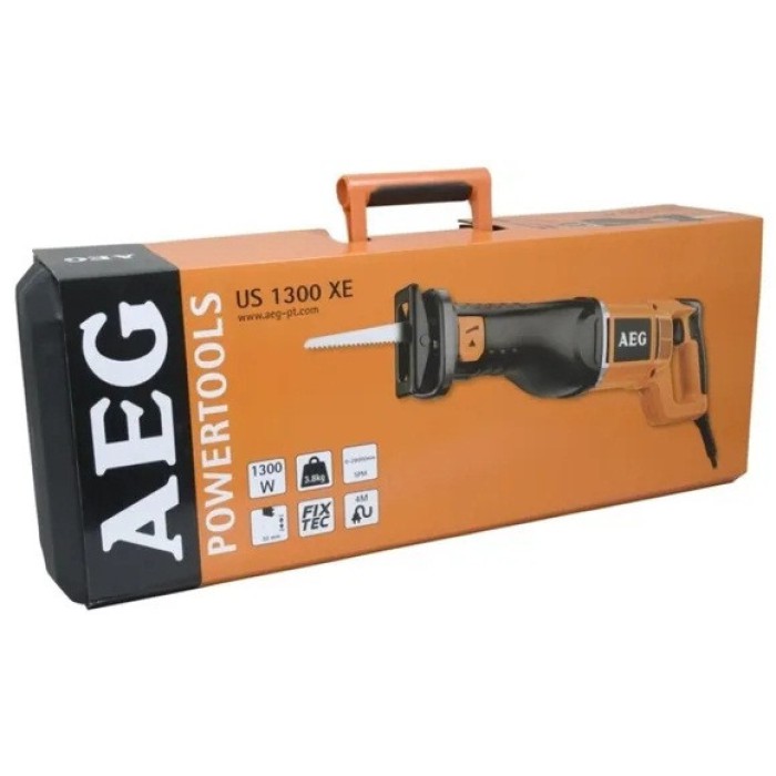 Сабельная пила (электроножовка) сетевая AEG US 1300 XE, 1300 Вт, (4935413235)