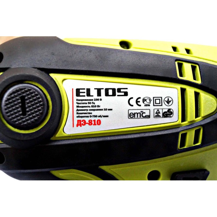 Сетевой шуруповерт Eltos ДЭ-810