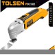 Шліфмашина багатофункціональна (реноватор) Tolsen Т-300 (300 Вт, 6 насадок у комплекті)