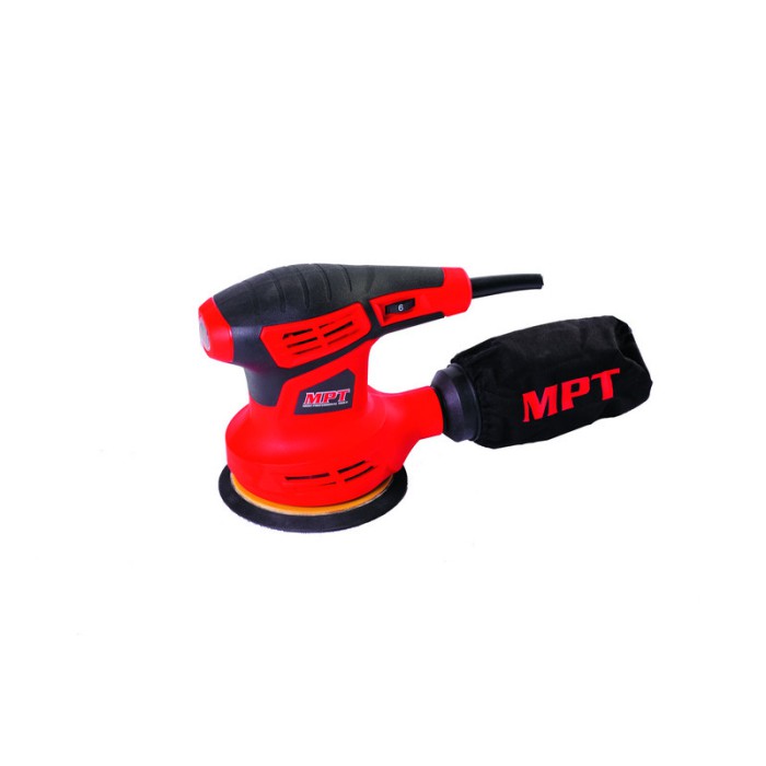 Шлифмашина орбитальная (эксцентриковая) MPT MRS3203 (125мм.,12000 об/мин, шлифовальный круг 1шт)