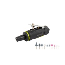Шлифмашина пневматическая прямая WERTVOLL PN-2002, 1/4" цанговый зажим 6 мм 25000 об/мин 100 л/мин