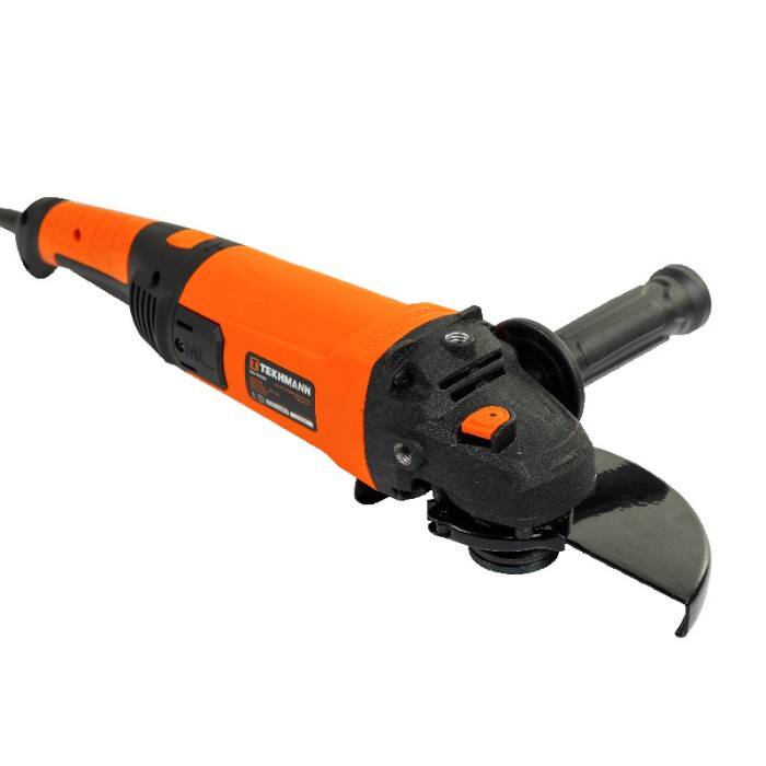 Шліфмашина кутова (болгарка) Tekhmann TAG-18/2200, 2200 Вт, 8400 об/хв, діаметр диска 180 мм