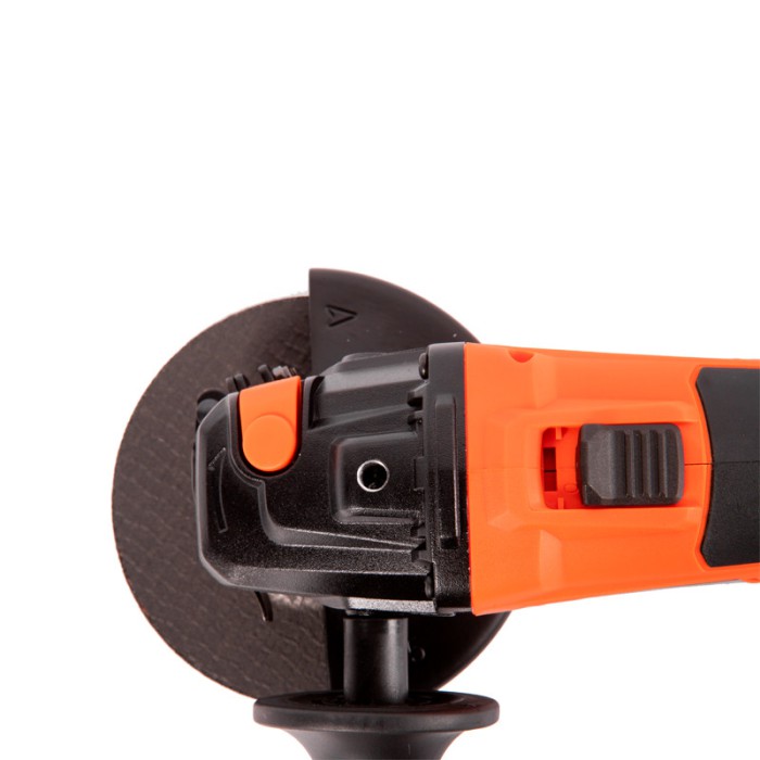 Шліфмашина кутова (болгарка) акумуляторна Tekhmann TAG-125/i20 BS, 20 В, без акум., диск 125 мм