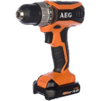 Шуруповерт-дрель аккумуляторный AEG BS 14G3 LI-152C, Li-Ion 14.4 В 1.5 Ач, 32 Нм, 2 акк., кейс, (4935451092)