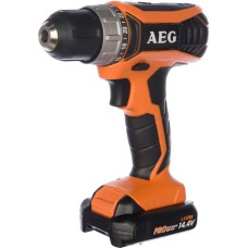 Шуруповерт-дрель аккумуляторный AEG BS 14G3 LI-152C, Li-Ion 14.4 В 1.5 Ач, 32 Нм, 2 акк., кейс, (4935451092)