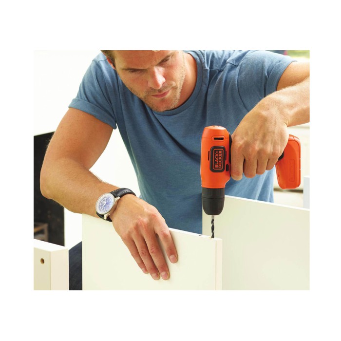 Шуруповерт-дриль акумуляторний Black+Decker BDCD8 (7.2 В, 1.5 Ач)