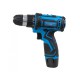 Шуруповерт аккумуляторный KRAISSMANN 2510 ABS 12/2 Li (12В, 2,5 А*ч, кейс)