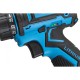 Шуруповерт аккумуляторный KRAISSMANN 2510 ABS 12/2 Li (12В, 2,5 А*ч, кейс)
