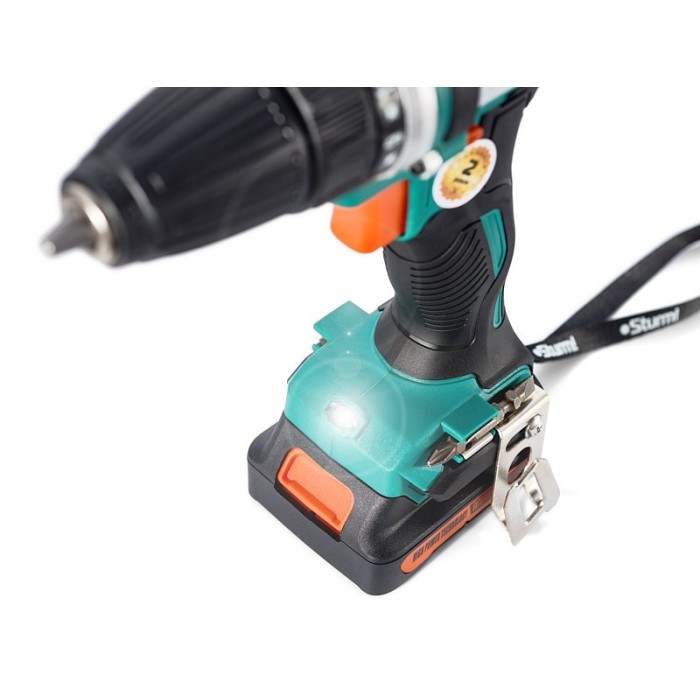Шуруповерт акумуляторний Sturm CD3212LB 12 В (Li-Ion, 2,0 Ач, 2 акум.)