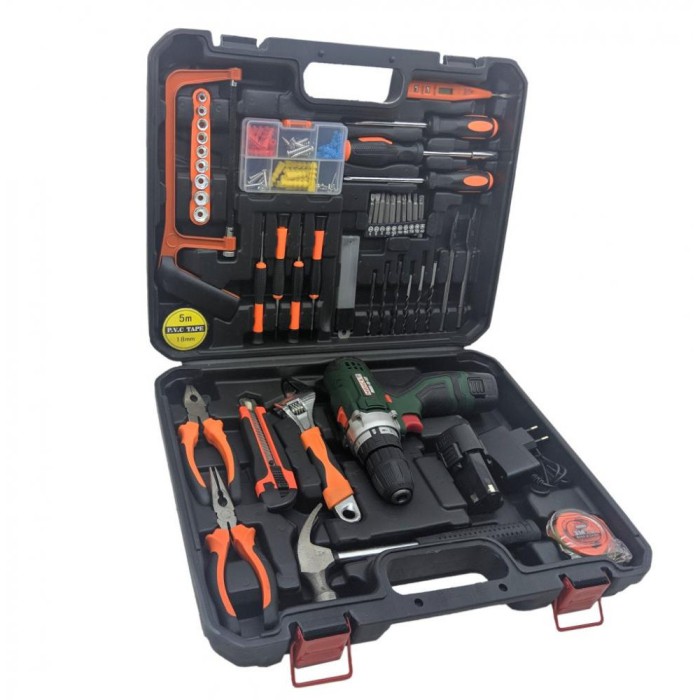 Шуруповерт акумуляторний Мінськ МША-18-117 (набір інструментів, кейс)